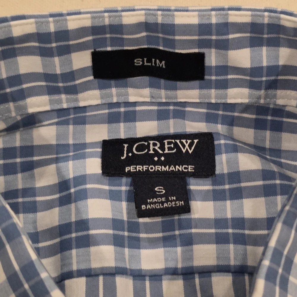 J. Crew Slim Fit Performance Button Down S
